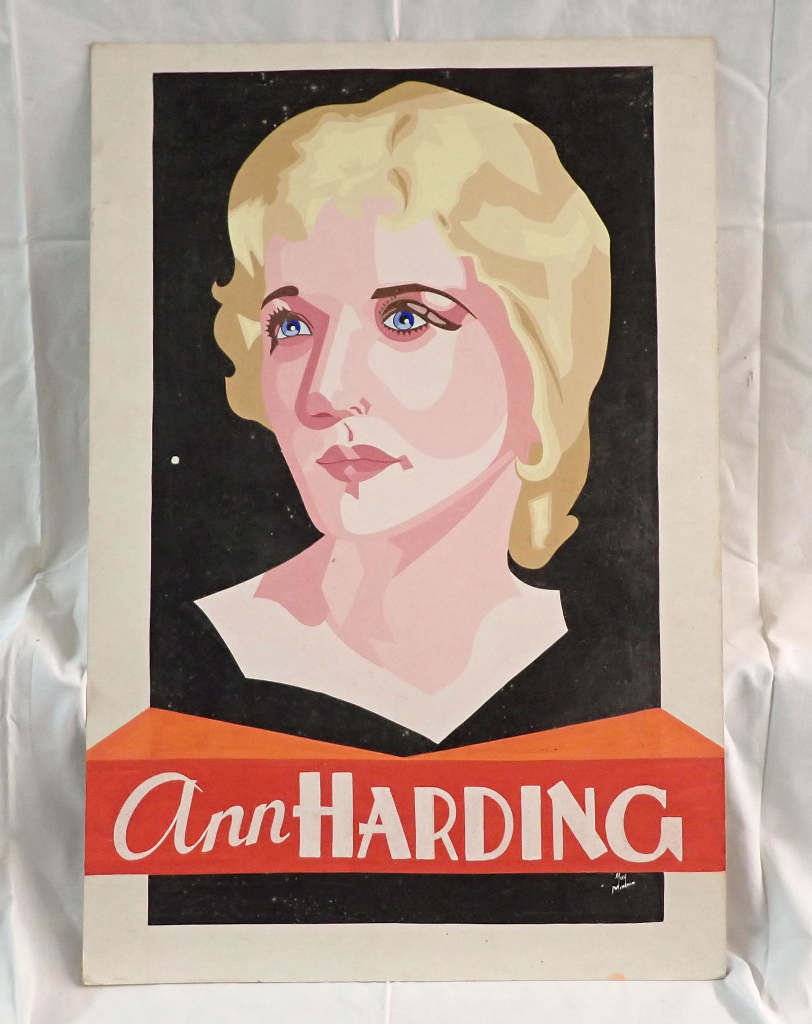 Ann Harding Painting by Guy Minchin 1933 (1 of 5)