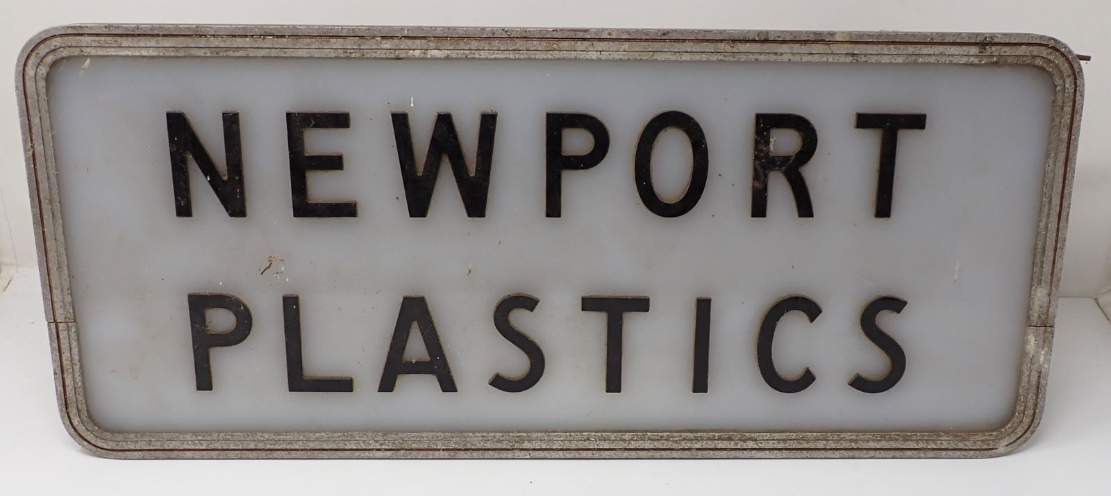 Newport Plastics Lighted Sign (1 of 3)