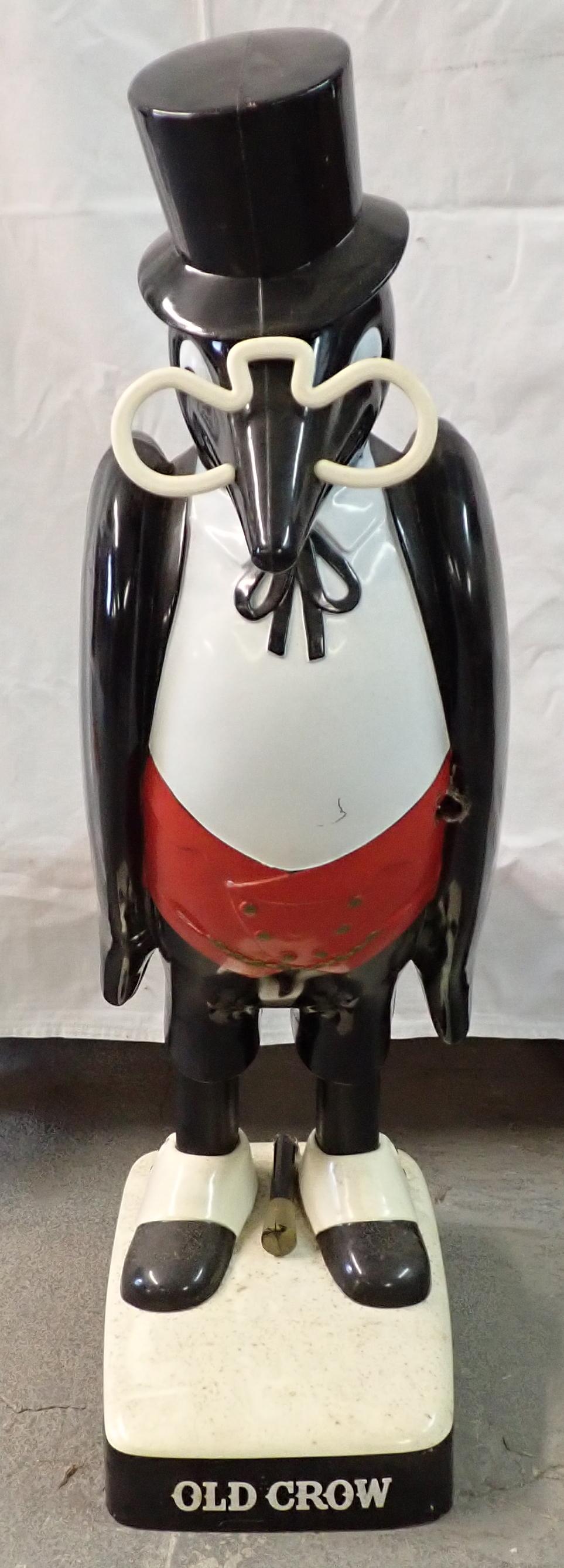 Large Plastic Old Crow Bar Display (1 of 5)