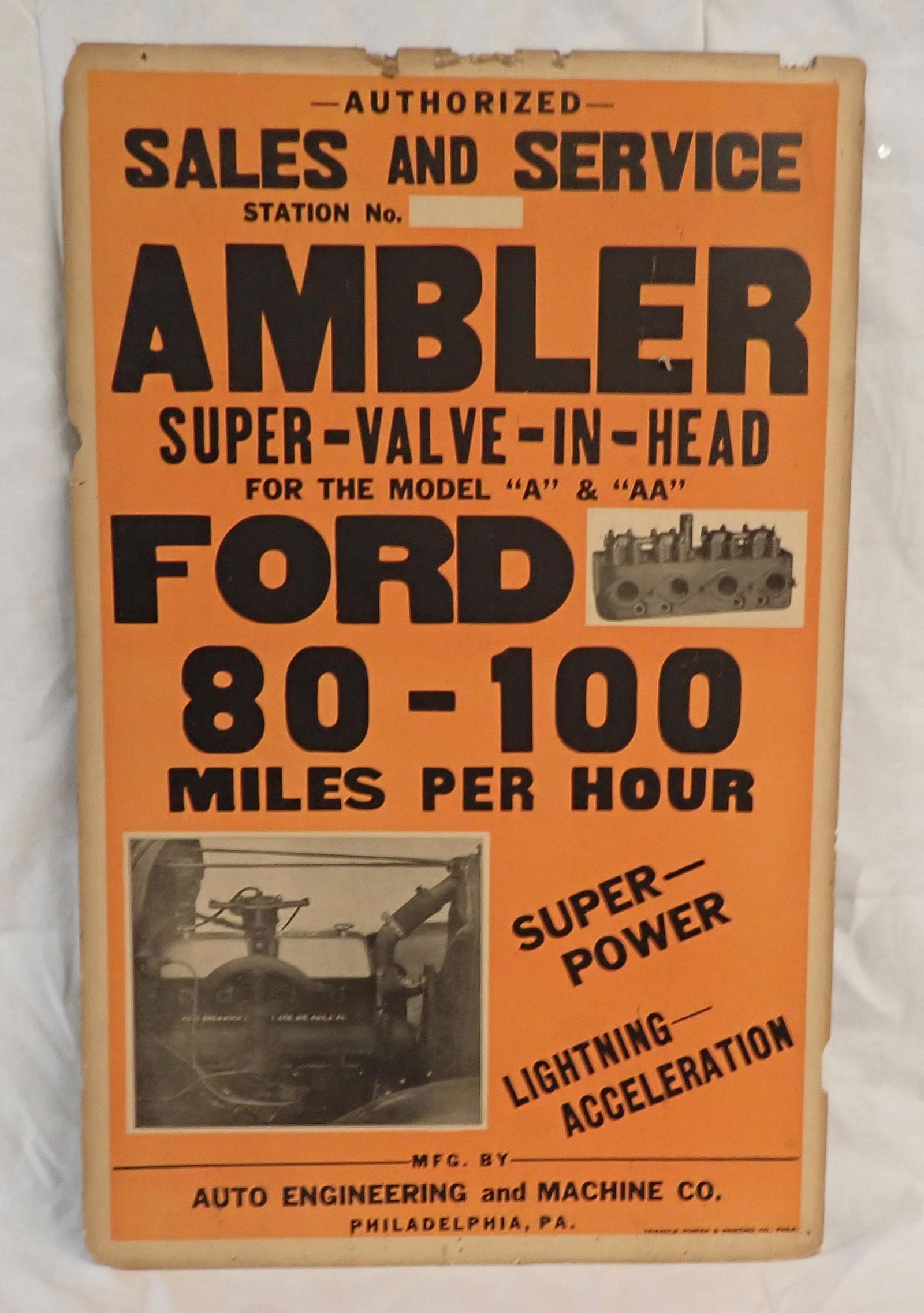 Ambler Ford Sign Motor Sign (1 of 4)