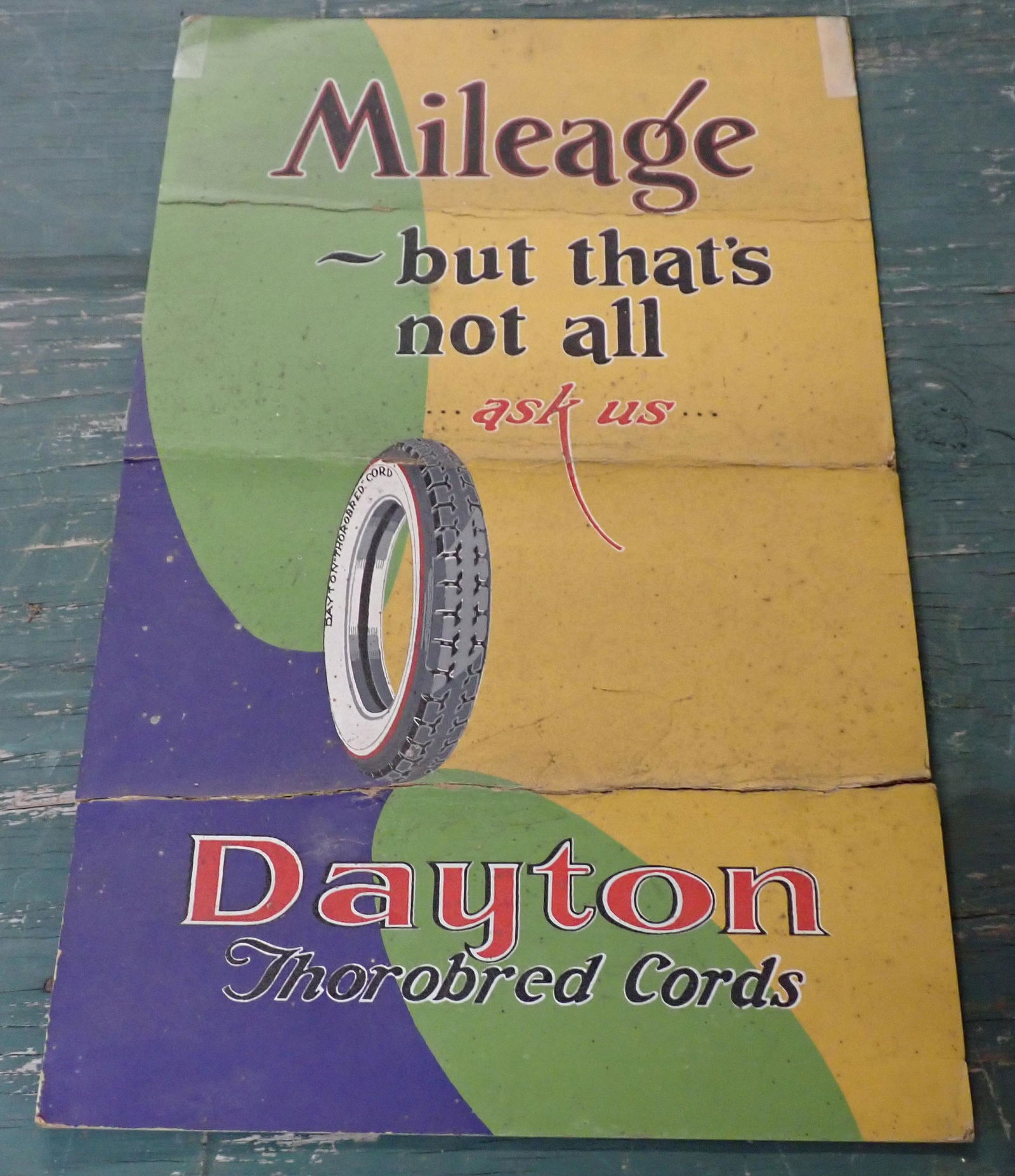 Dayton Kalasigns Cardboard Tire Sign (1 of 6)