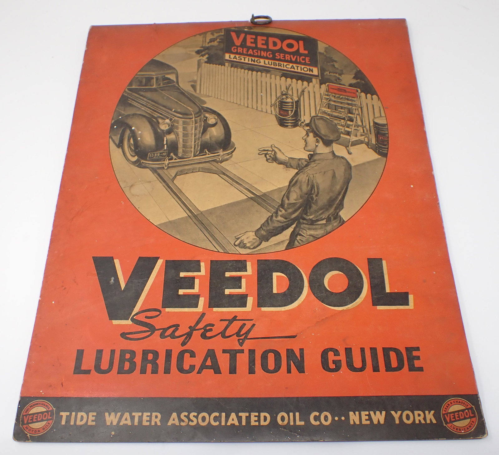 1938 Veedol Safety Lubrication Guide (1 of 5)