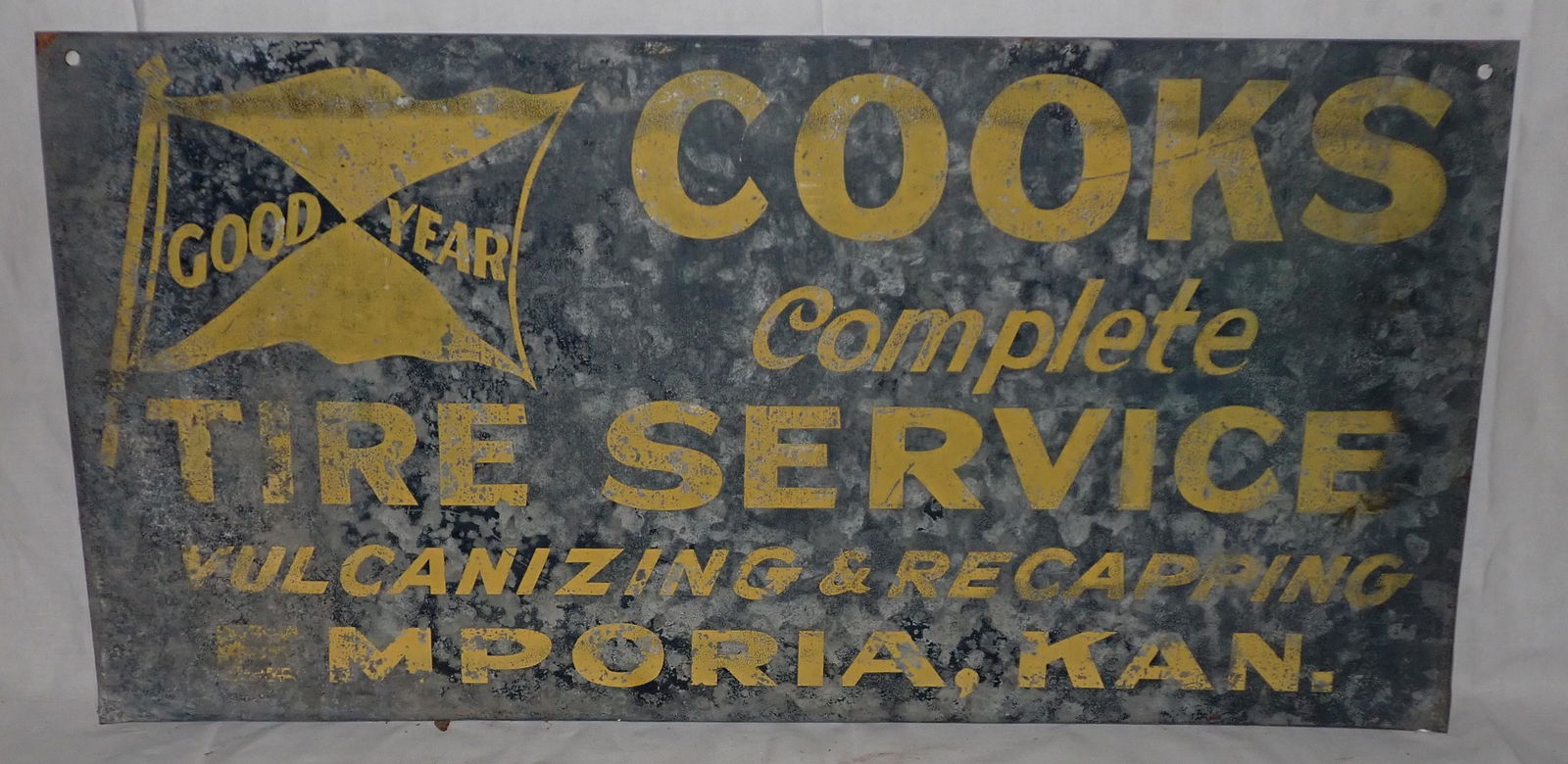 Cooks Good Year Tire Service Sign (1 of 2)