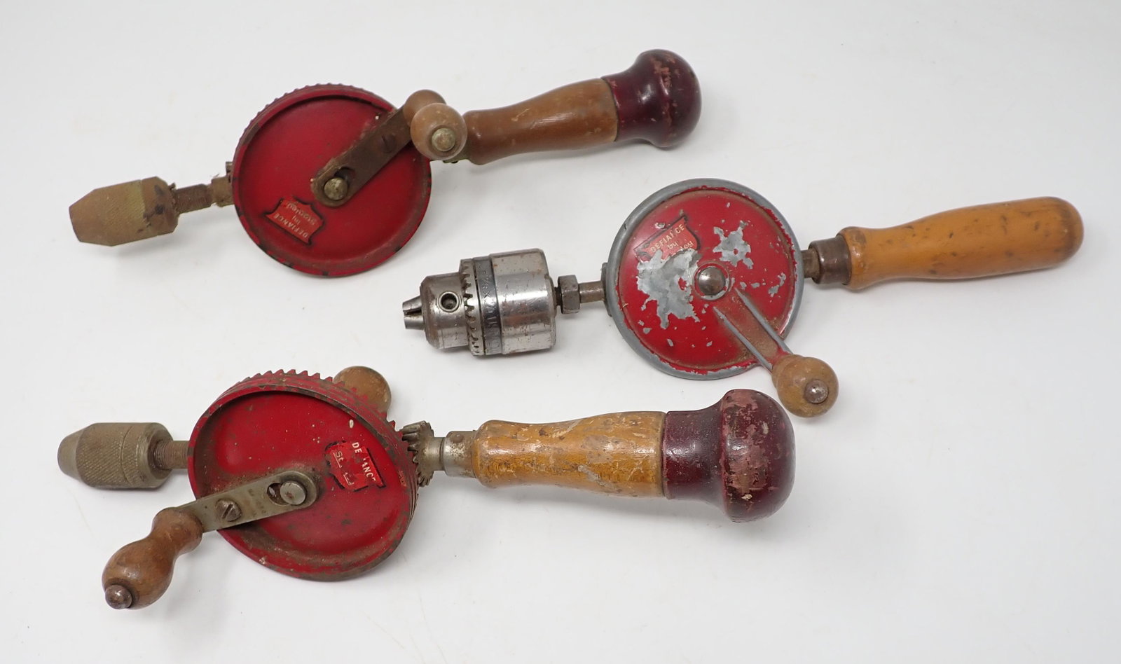 Stanley Defiance 1220 Hand Drills: Getting all 3