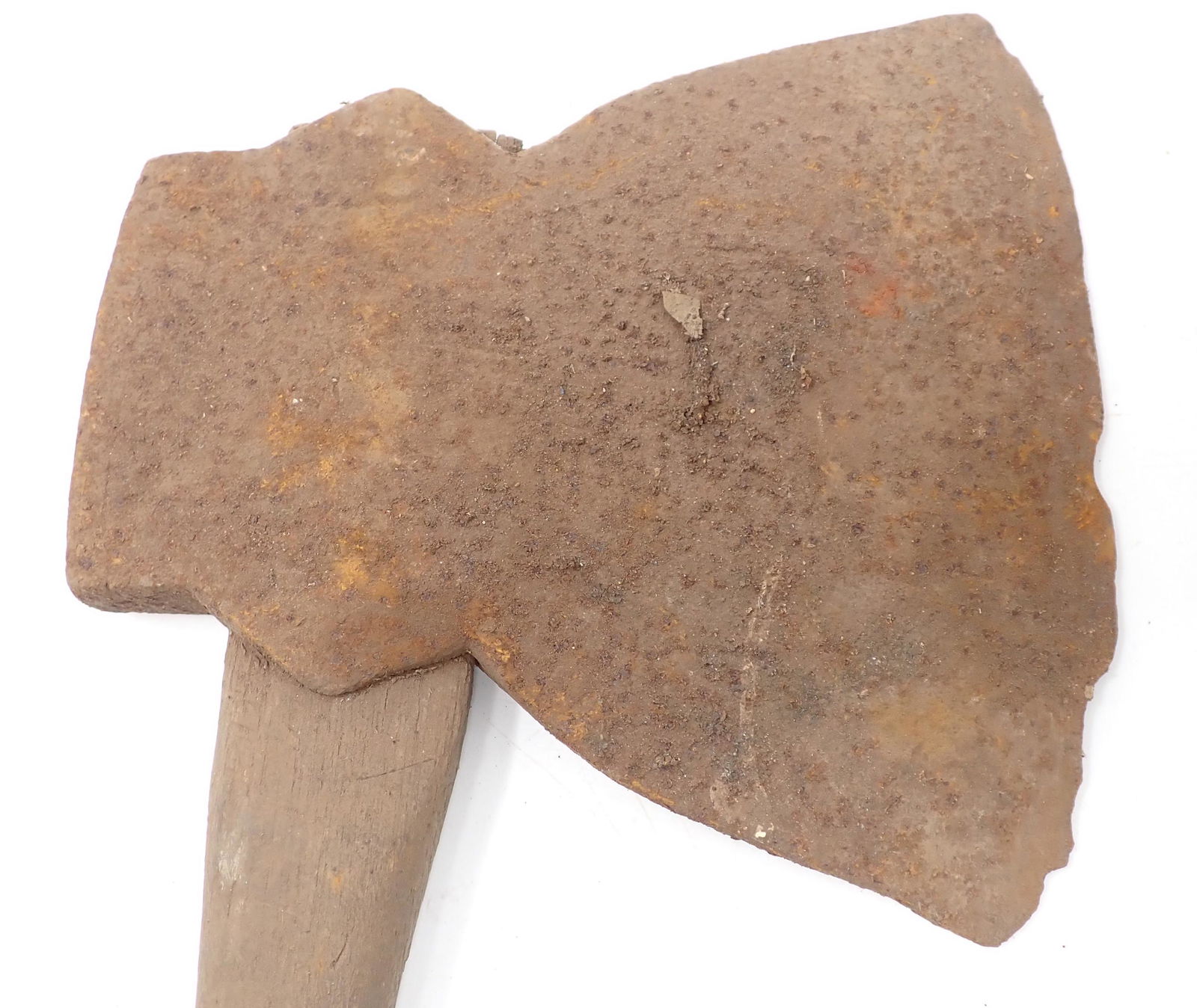 Broad Axe: Blade is apprx 8 1/2" wide and 8 1/2" long. Total length is apprx 20 1/2"