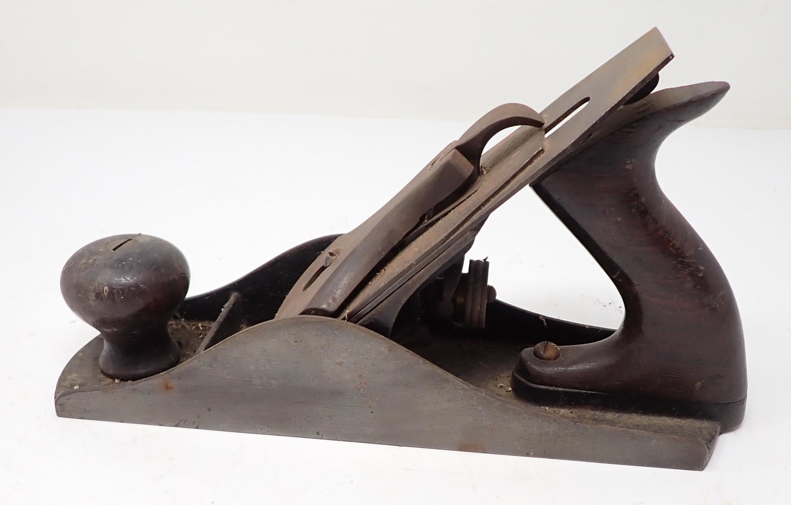 Stanley Bailey No 4 1/2 Corrugated Bottom Plane: 1892 patent on blade