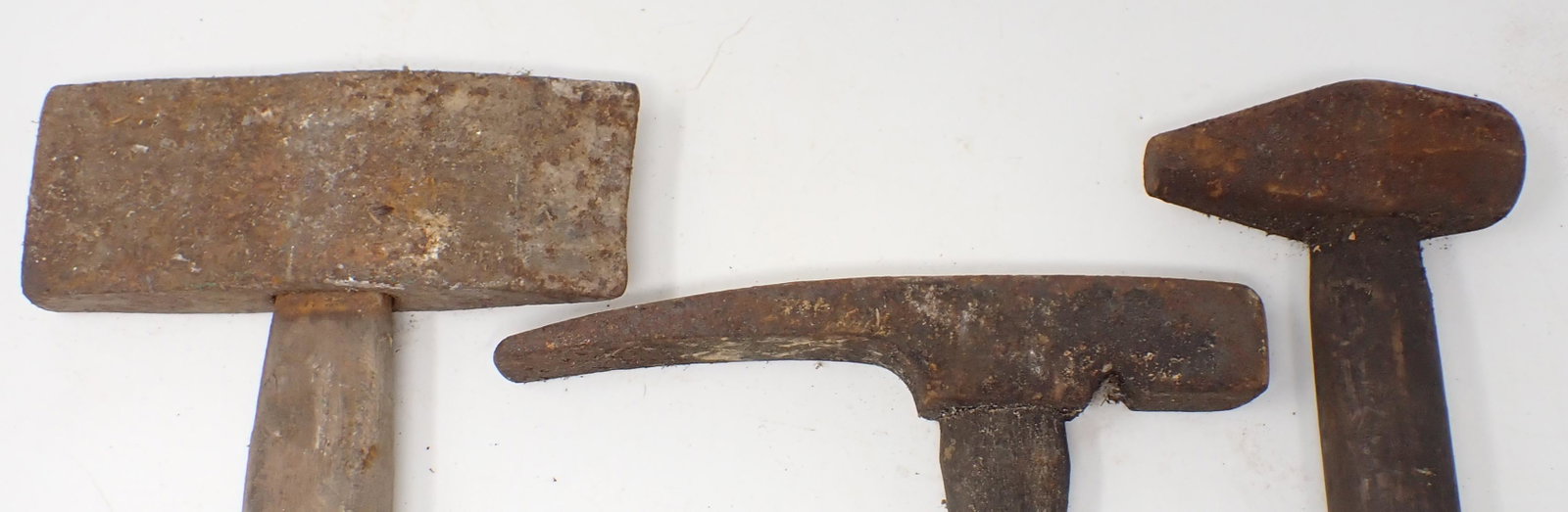 Mason and Blacksmith Hammers: Longest is apprx 15 1/4"