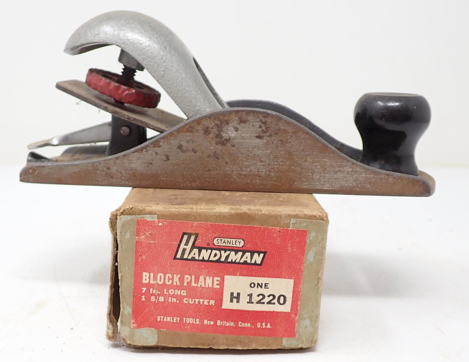 Stanley Handyman Block Plane H-1220: In original box