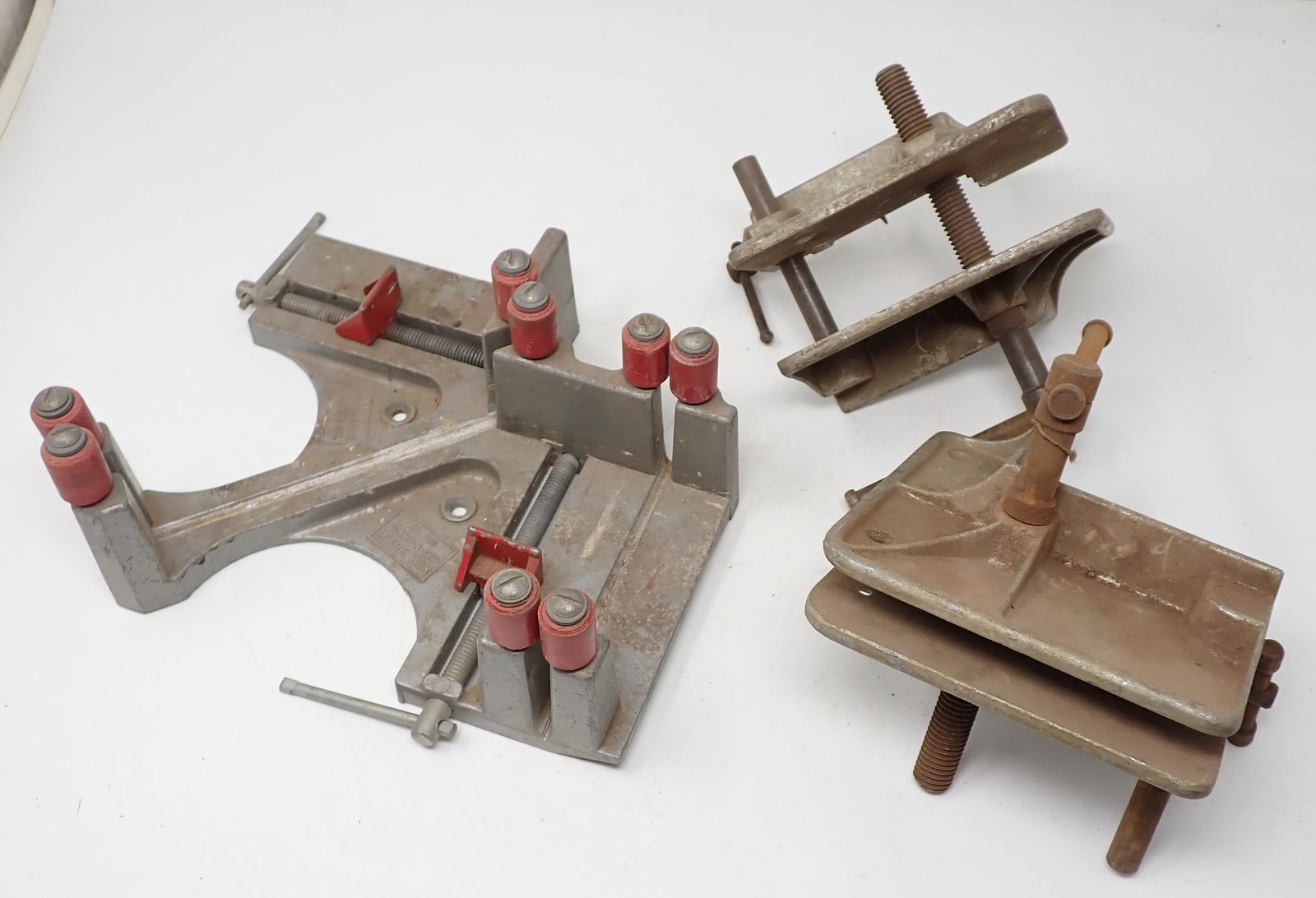 Durall Eagle No 618 Clamp & Saw Miter Box: Also includes the 2 craftsman clamps