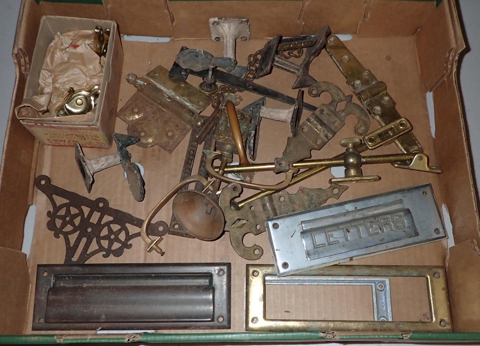 Letter Doors Brass Hardware & Misc: Getting all pictured