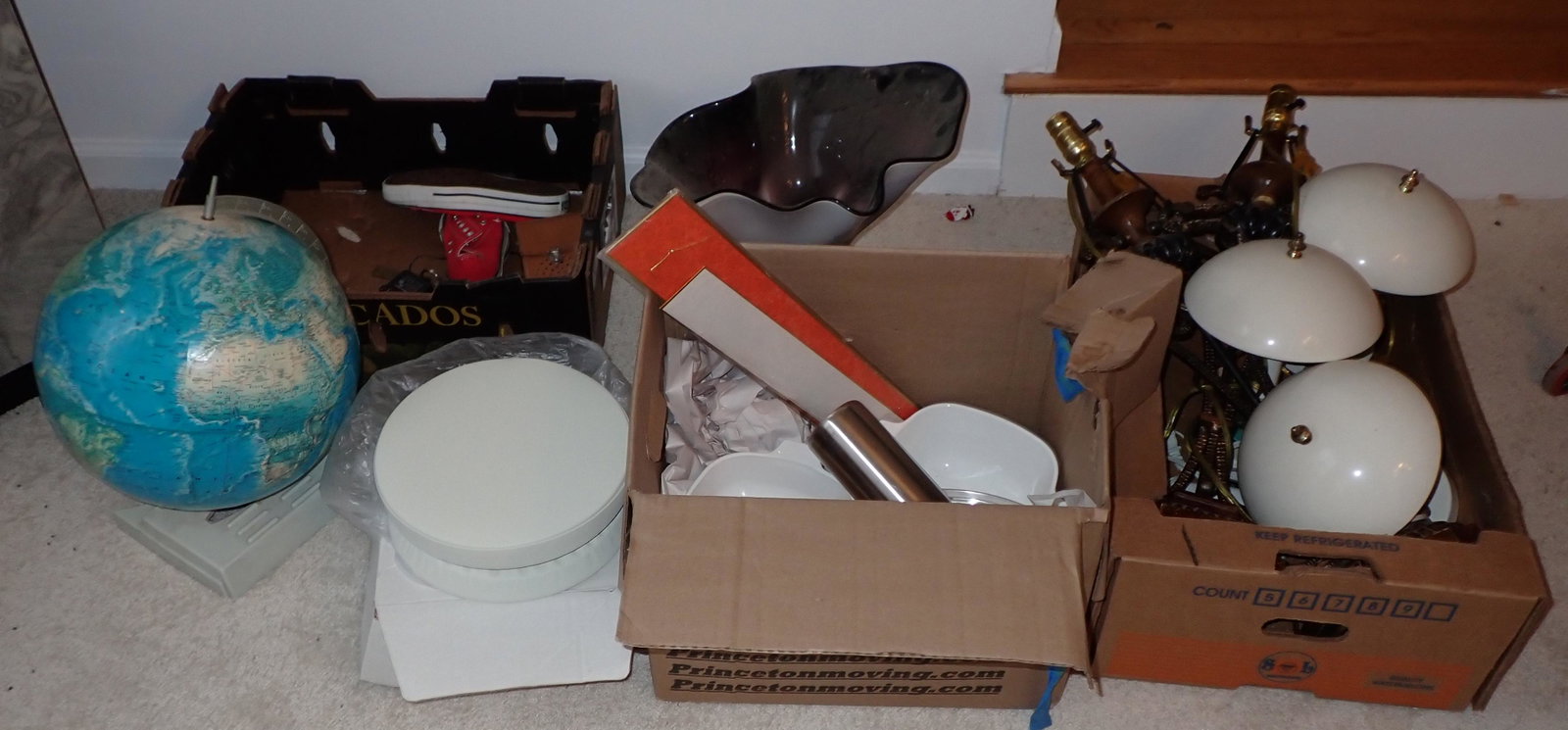 Globe Lamps Kitchenware & Misc: Getting all pictured
