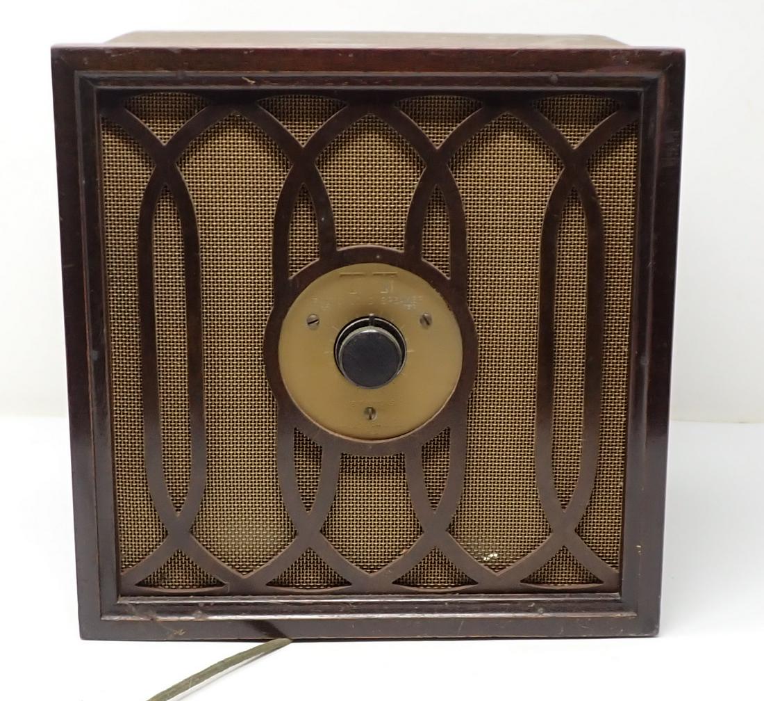 Timmons Talker Type A Horn Speaker: Approx 8 3/4" x 9 7/8" x 10" tall