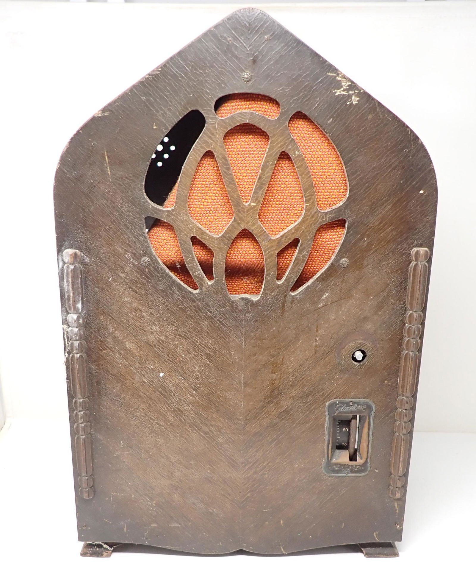 Screen Grid Electric Receiver Table Top Radio: United Radio & Television Corp. Approx 7 1/4" x 13" x 20" tall