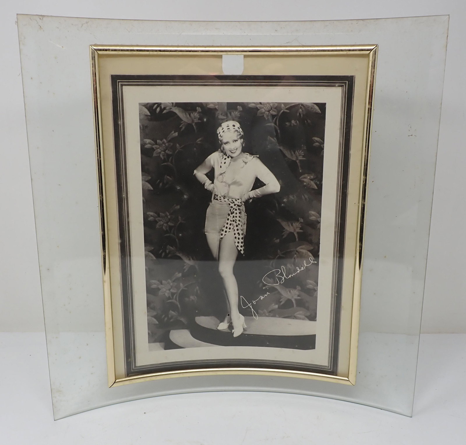 Joan Blondell Picture: Approx 14 1/4" x 15"