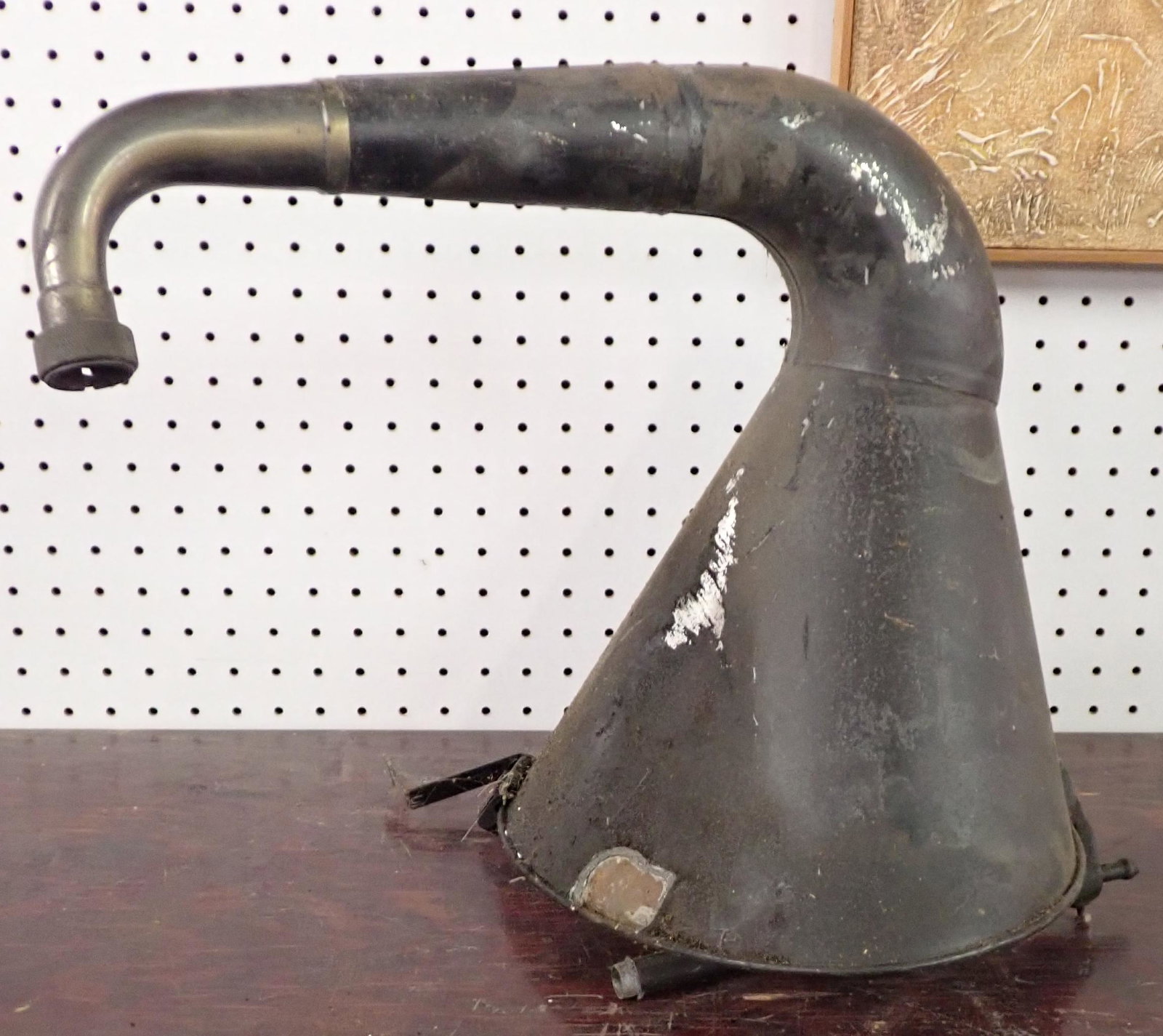 Phonograph Horn Speaker: Opening is approx 10 1/4" x 15 1/2" .