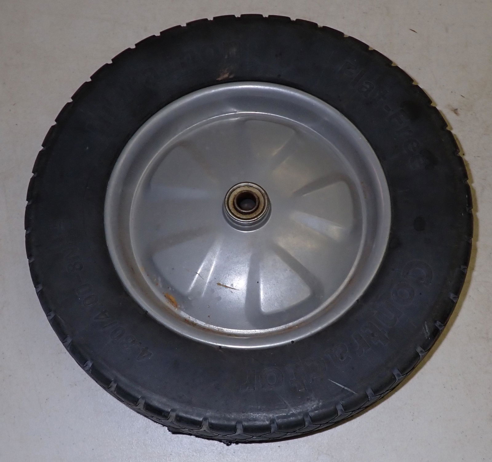 Marathon 4.80/4.00 -8NHS Flat Free Wheel Barrow Tire: Marathon 4.80/4.00 -8NHS Flat Free Wheel Barrow Tire