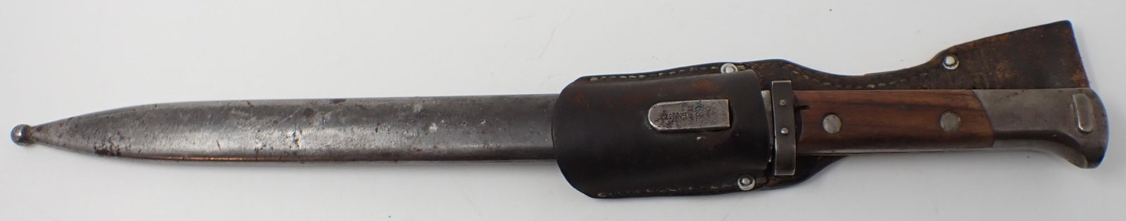CSZ Bayonet w/ Scabbard: Approx 17" long