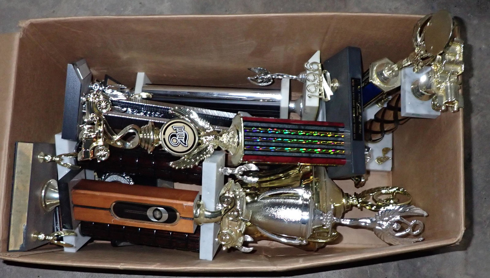 Box of Trophies: Getting all pictured