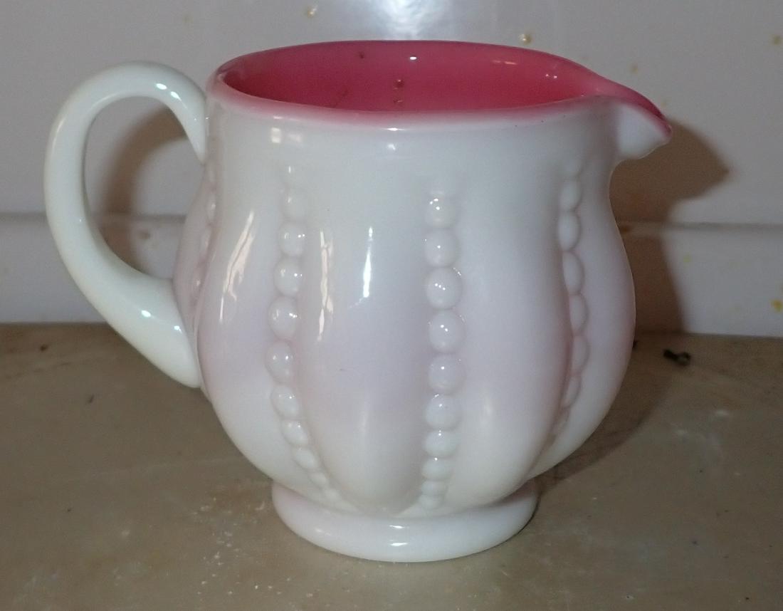 Fenton Creamer: Approx 4" tall