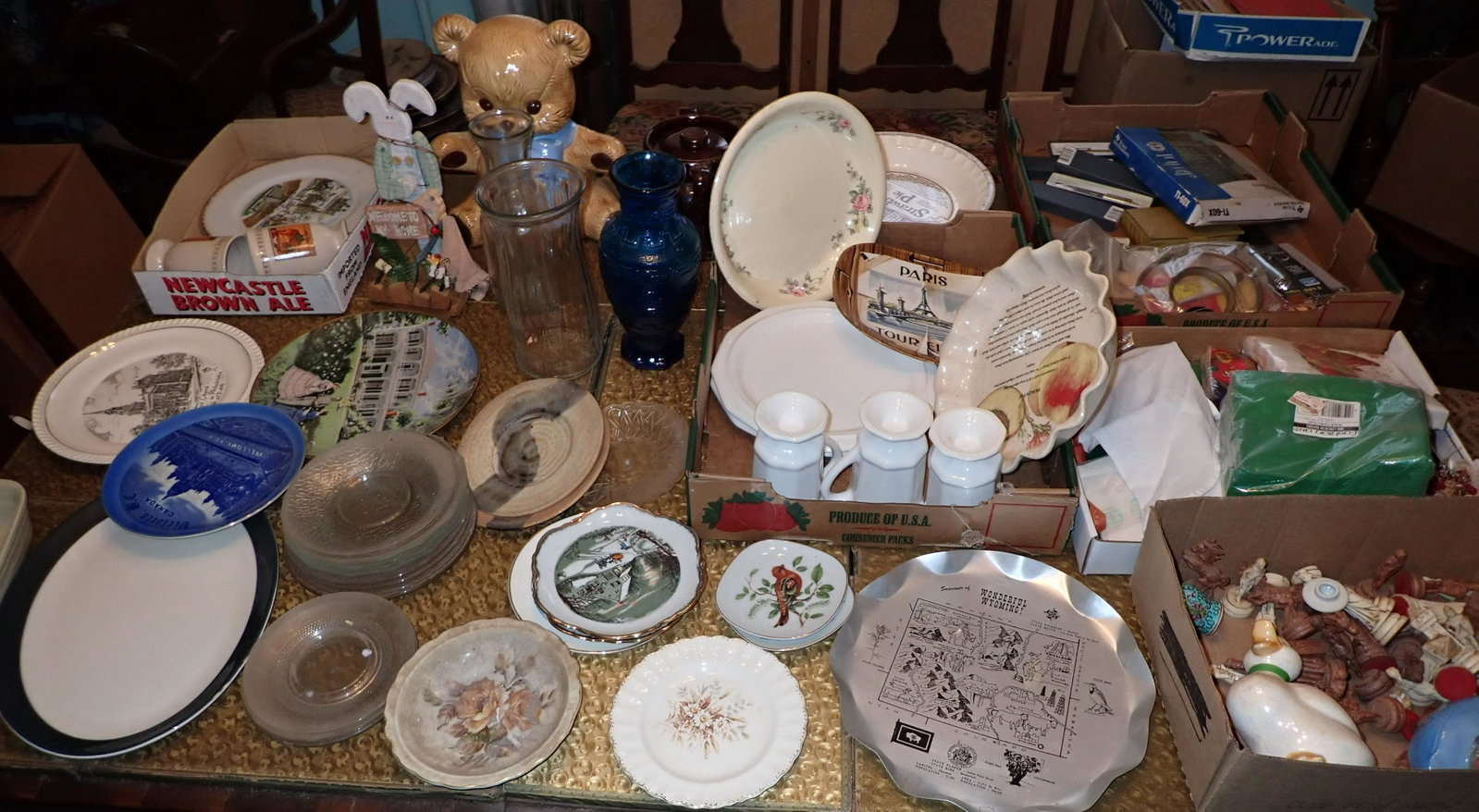 Table Contents: Getting all pictured on table