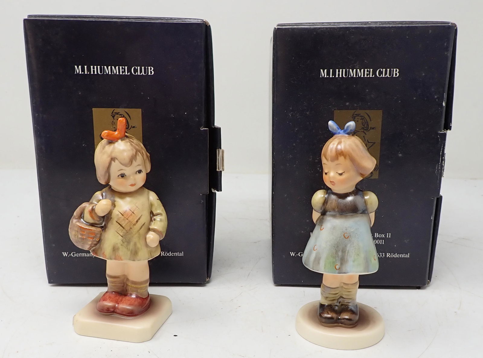 2 Hummel Club Goebels: Approx 4" tall