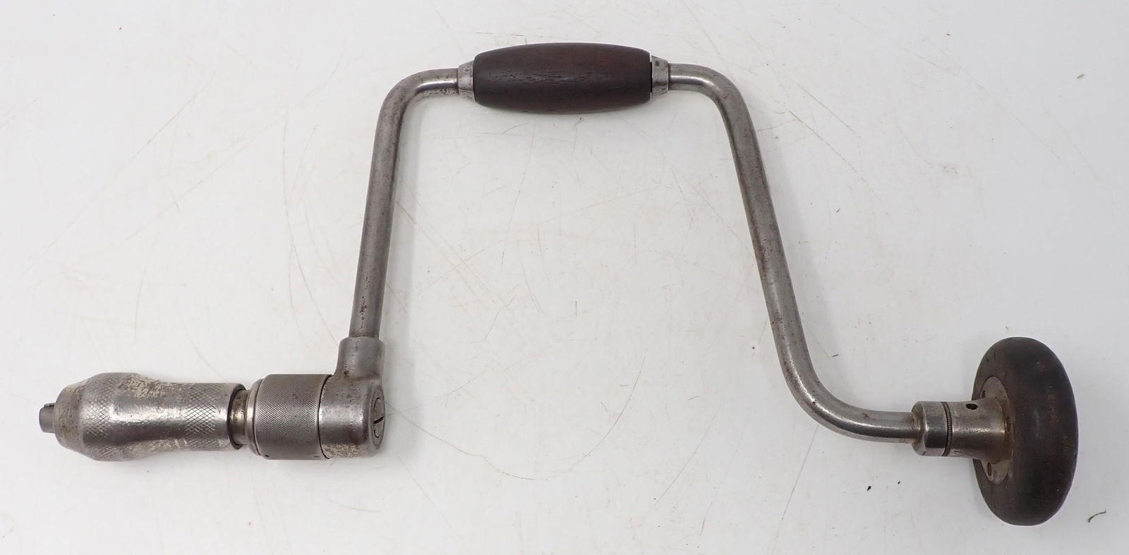 1906 Stanley Rule & Level Drill Brace: Approx 16" long