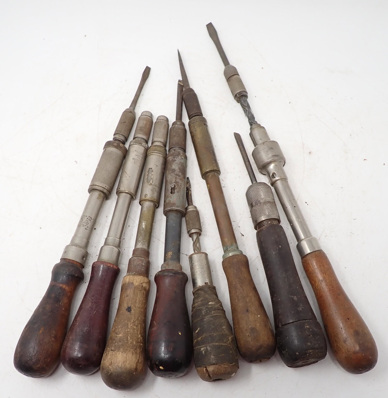 Miller Falls Yankee Greenlee Fulton Screwdrivers: Racheting Screwdrivers