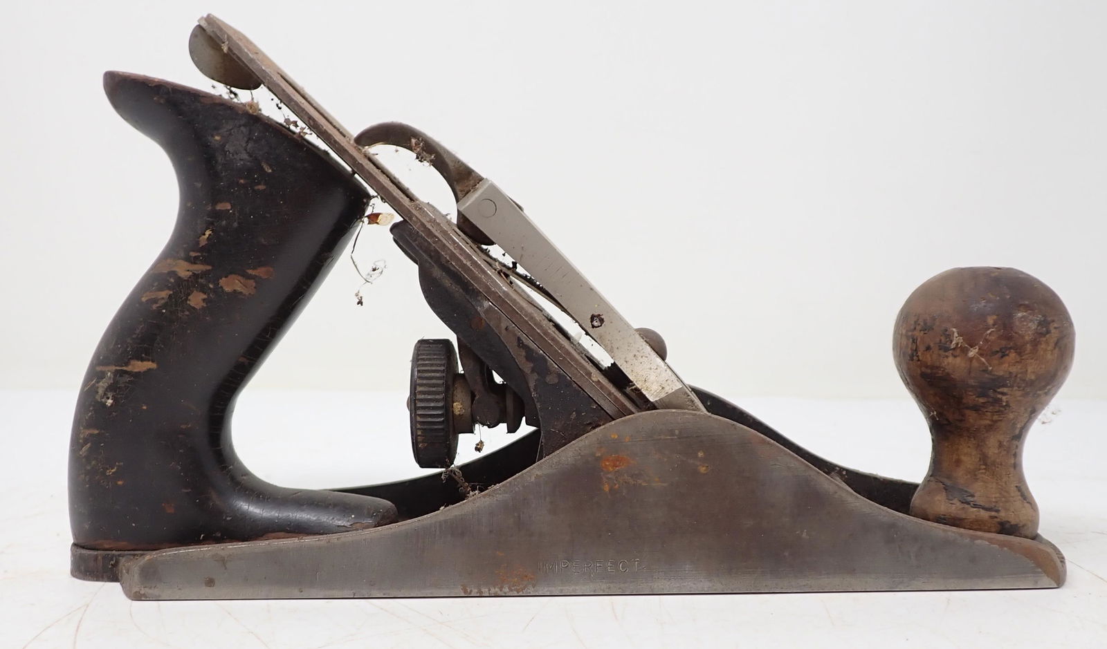 Stanley Bailey No 3 Plane Marked Imperfect: Plane is marked imperfect on side