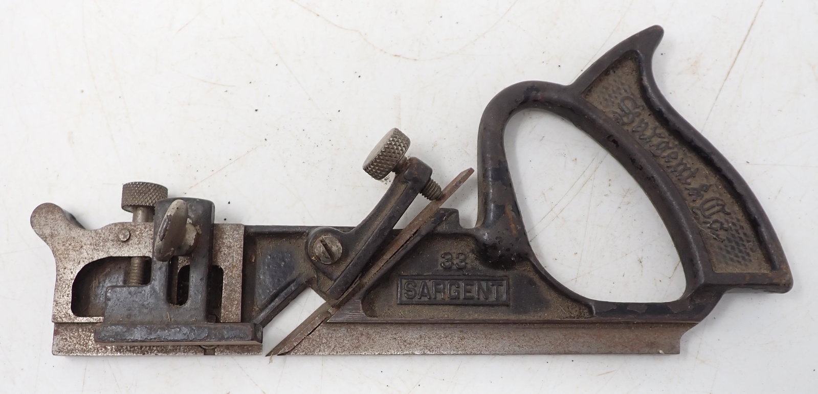 Sargent No 33 Dado Rabbet Plane: Woodworking plane