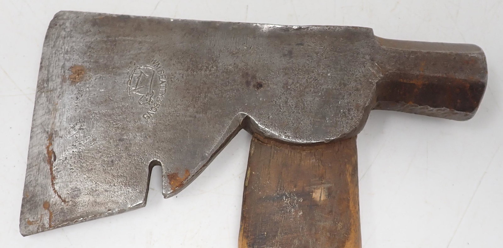 Wm Beatty & Sons Axe / Hachet: Head is approx 3 3/8" x 6 5/8"