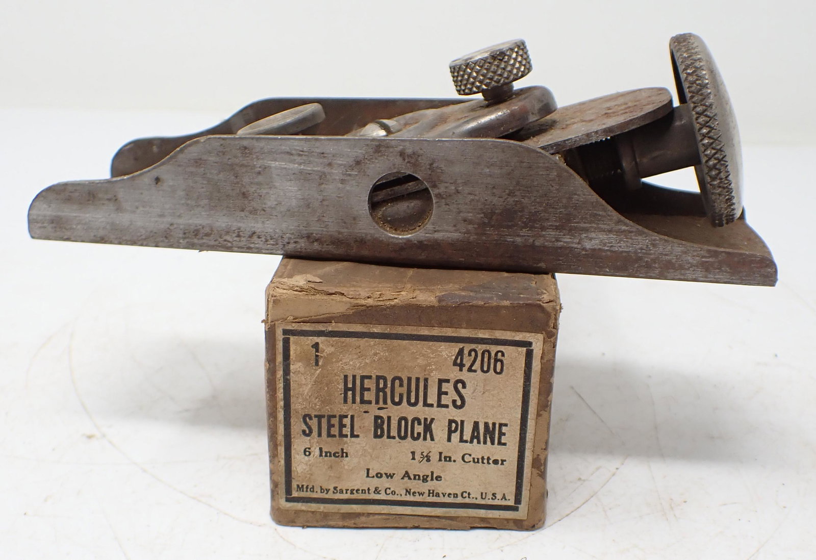Hercules No 4206 Steel Block Plane: In original box