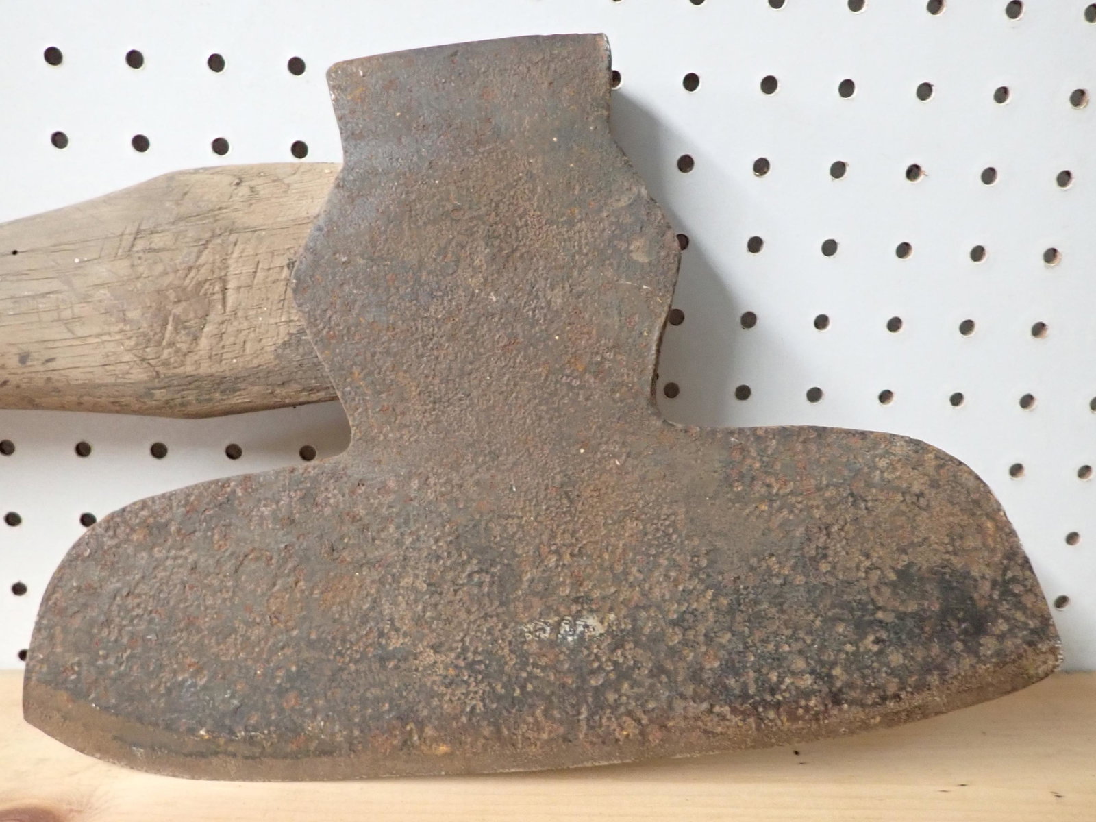 Broad Axe: Head is approx 12" x 8 1/2" . Total length is approx 38 3/4"