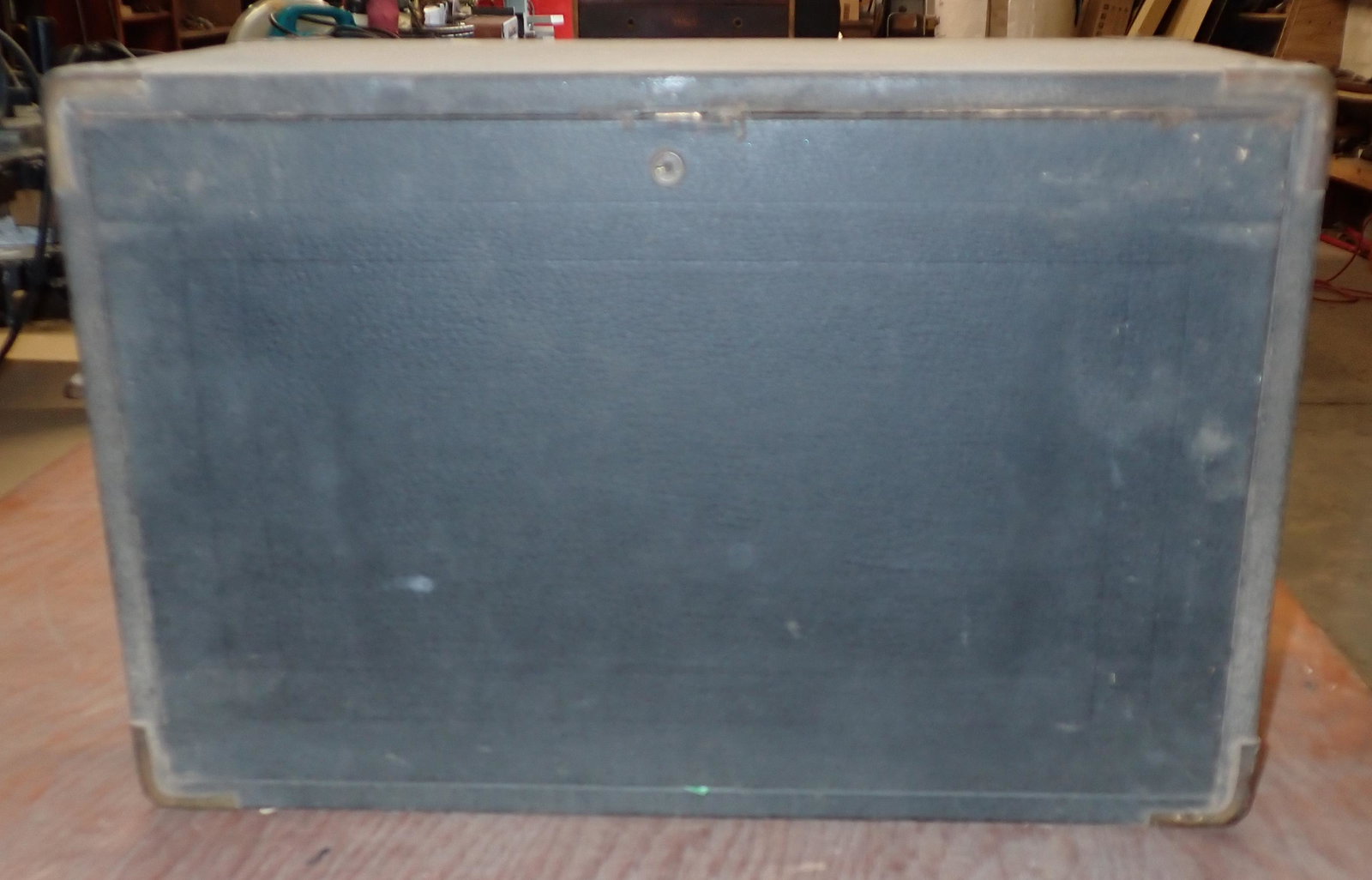 Gerstner Machinist Box and Contents: Box and contents. Box is approx 10 1/2" x 20 1/4" x 13 1/2" tall