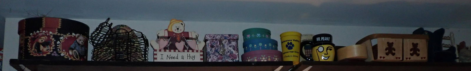 Clock Craft Boxes & Misc: Getting all pictured on wall and on shelf