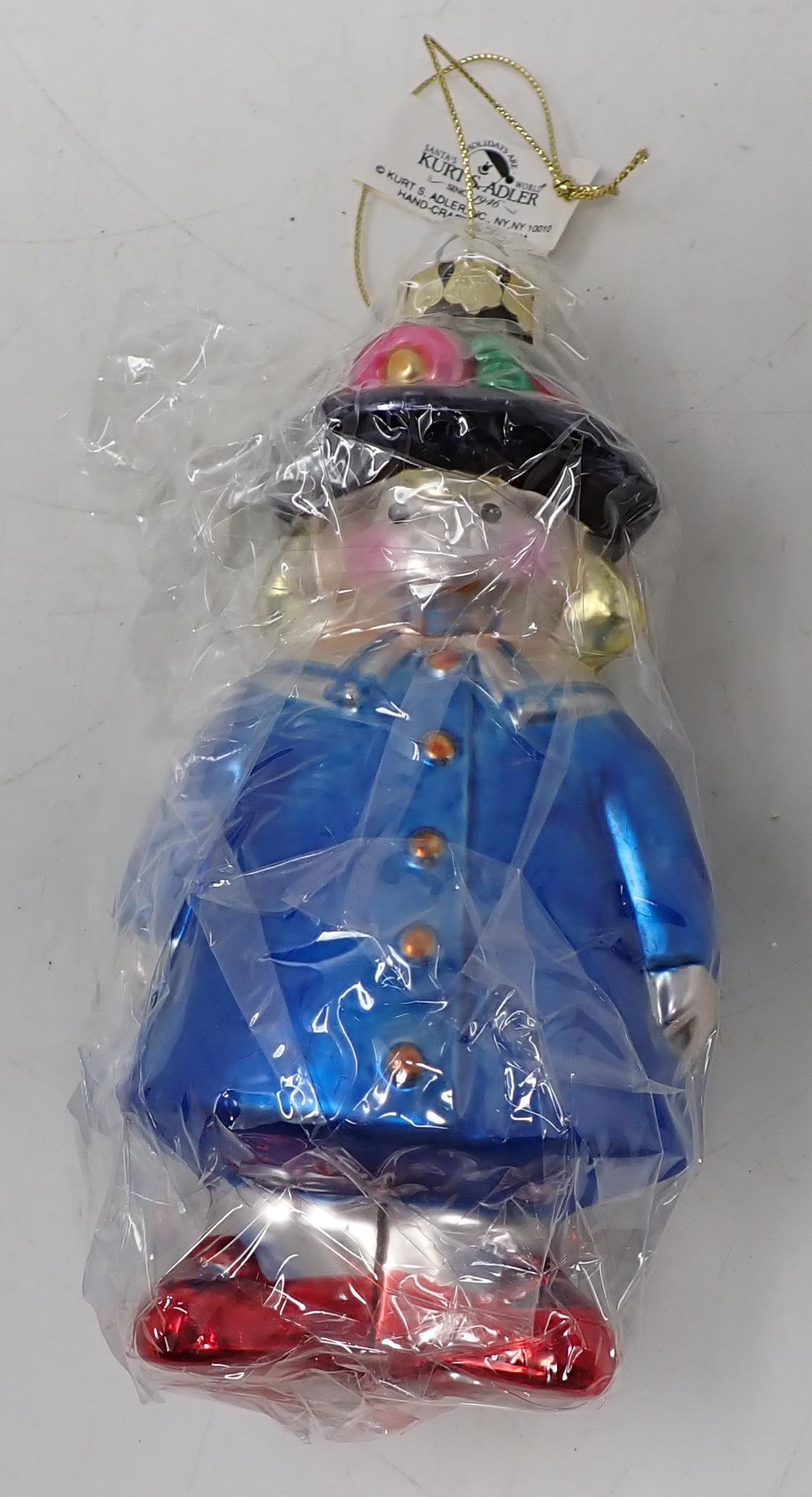 Kurt Adler Christmas Ornament: Approx 5 1/2" long
