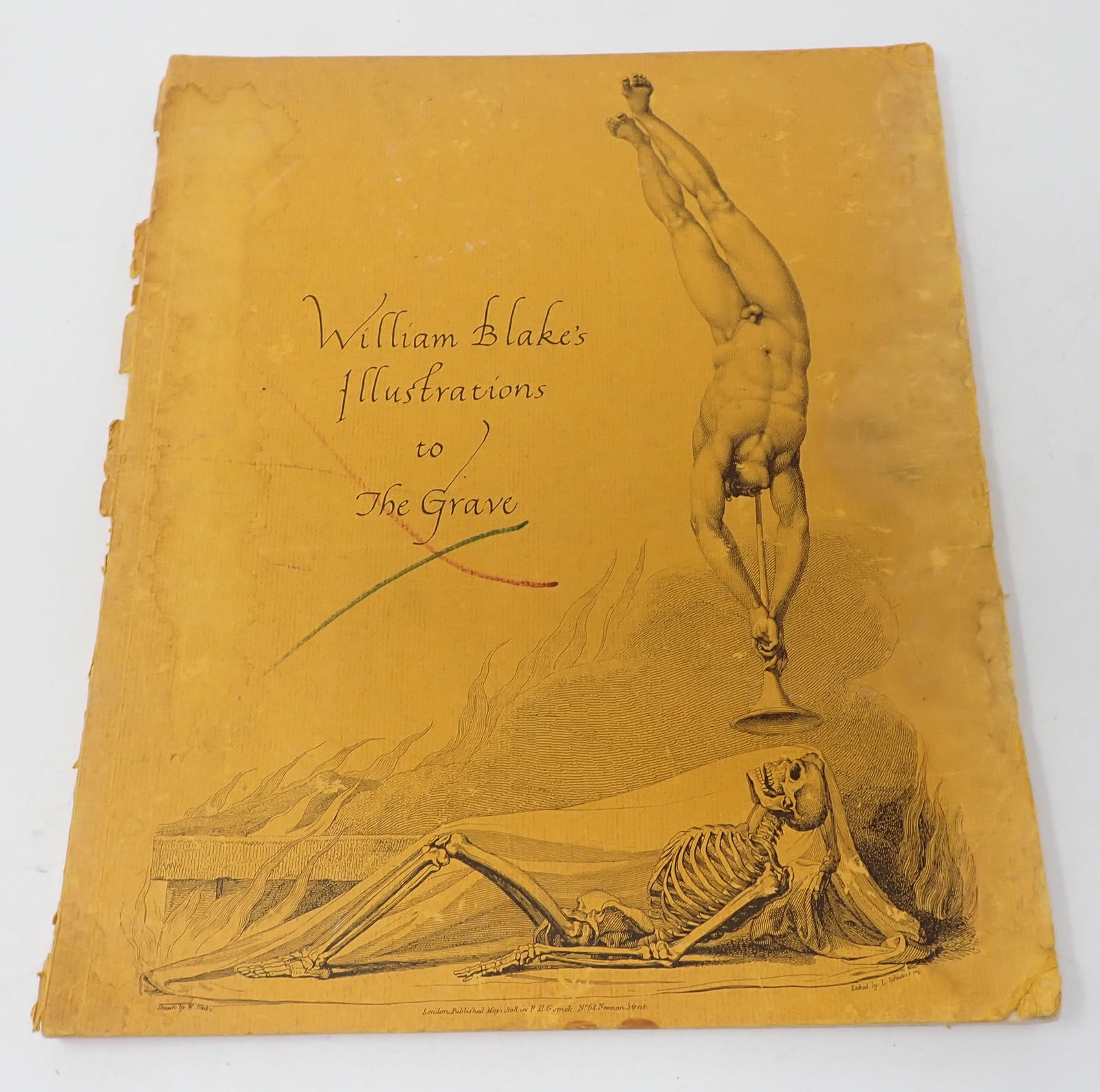 William Blakes Illustrations To The Grave: Book