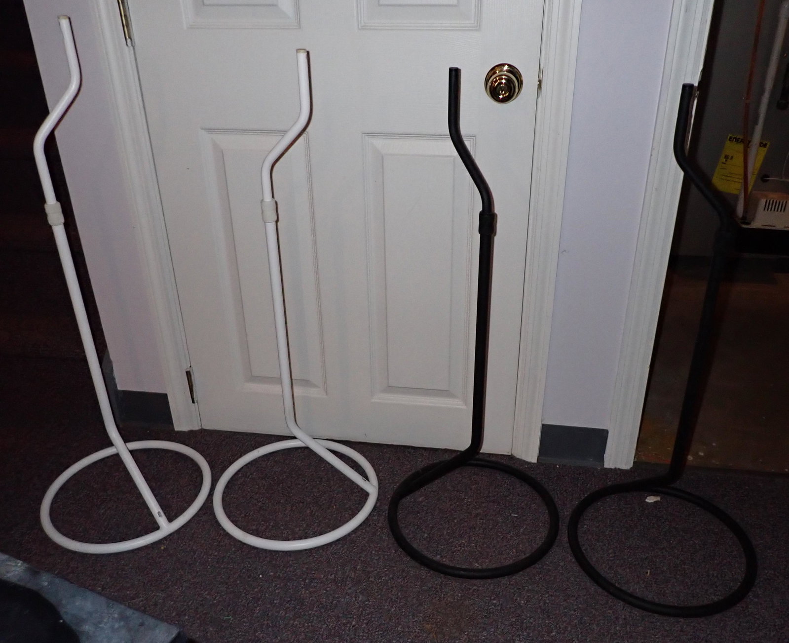 4 Speaker Stands: Approx 35" tall