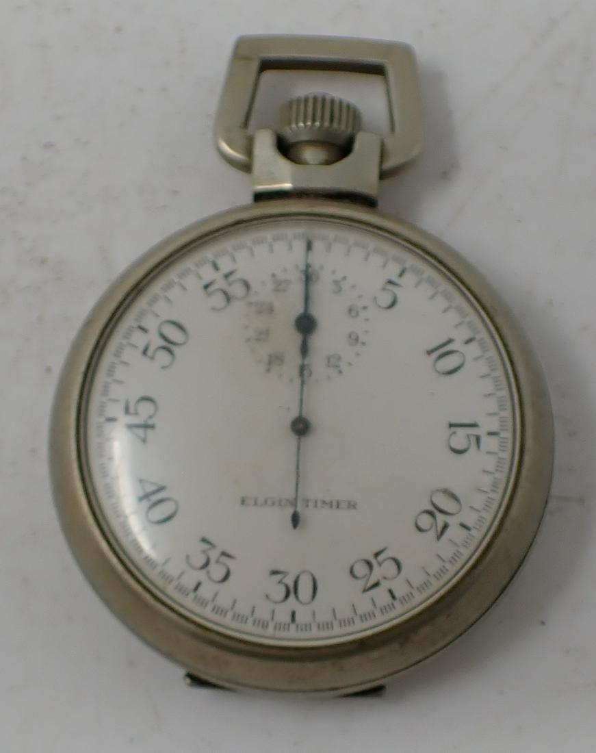 Ord Dept USA Army Elgin Timer Stopwatch: Approx 2" in diameter