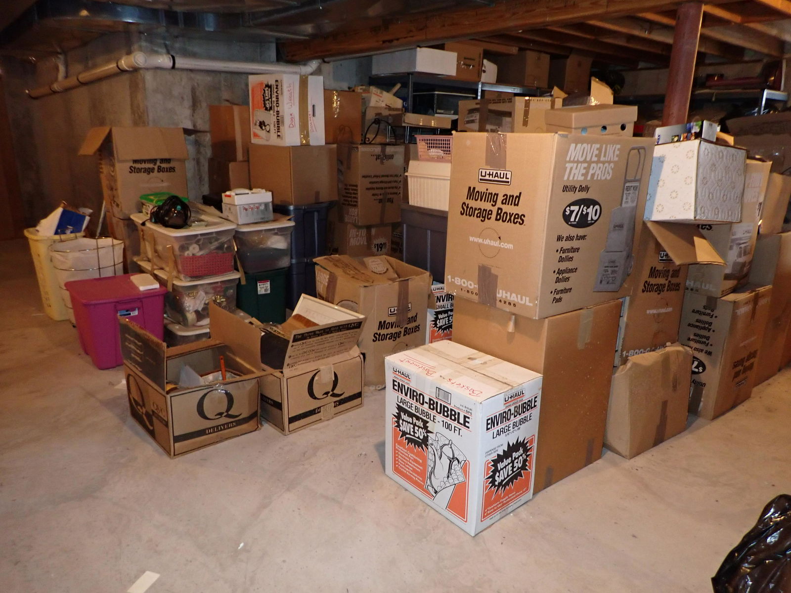 Partial Contents of Basement (1 of 17)