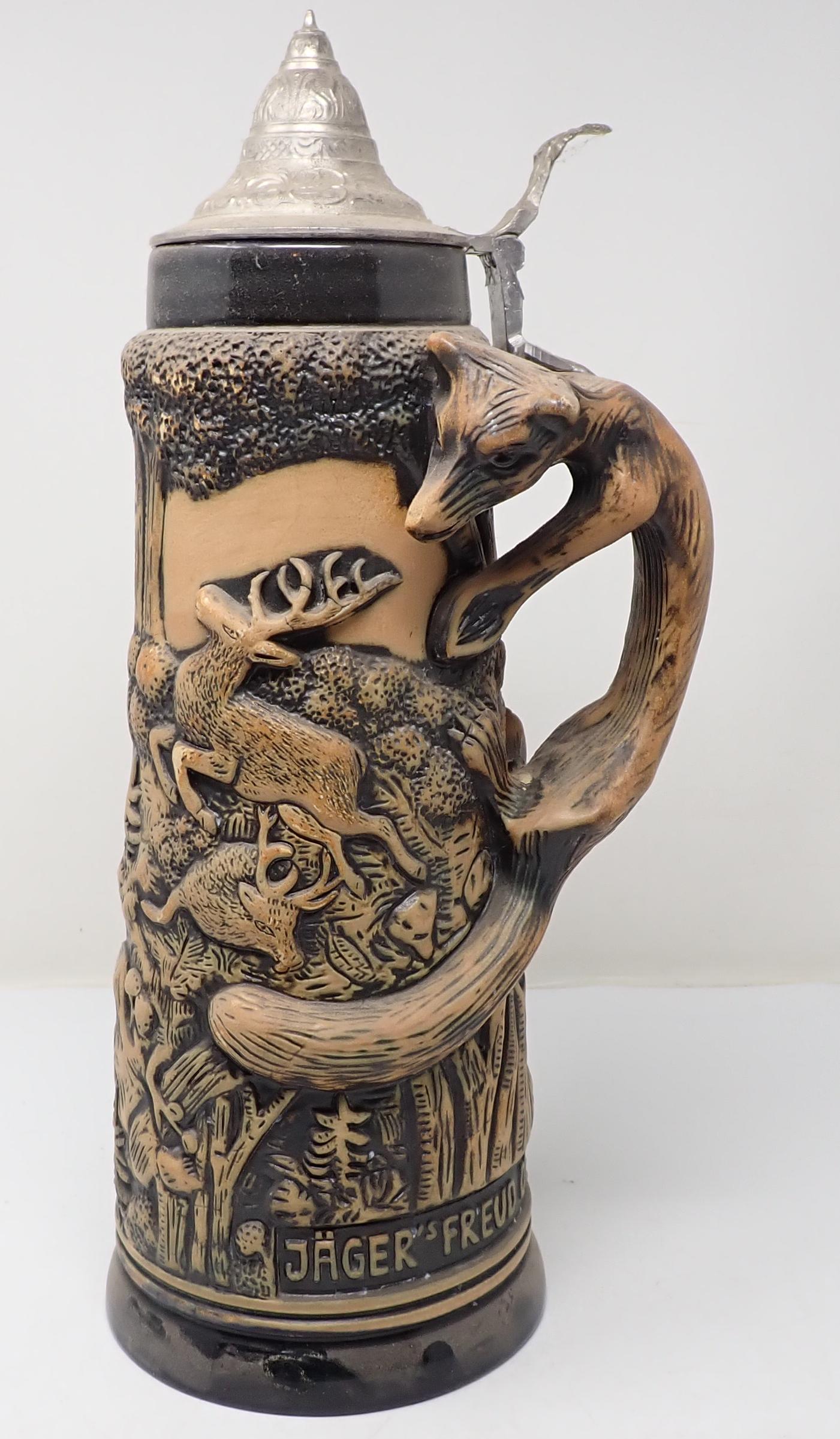 German Lidded Stein (1 of 4)