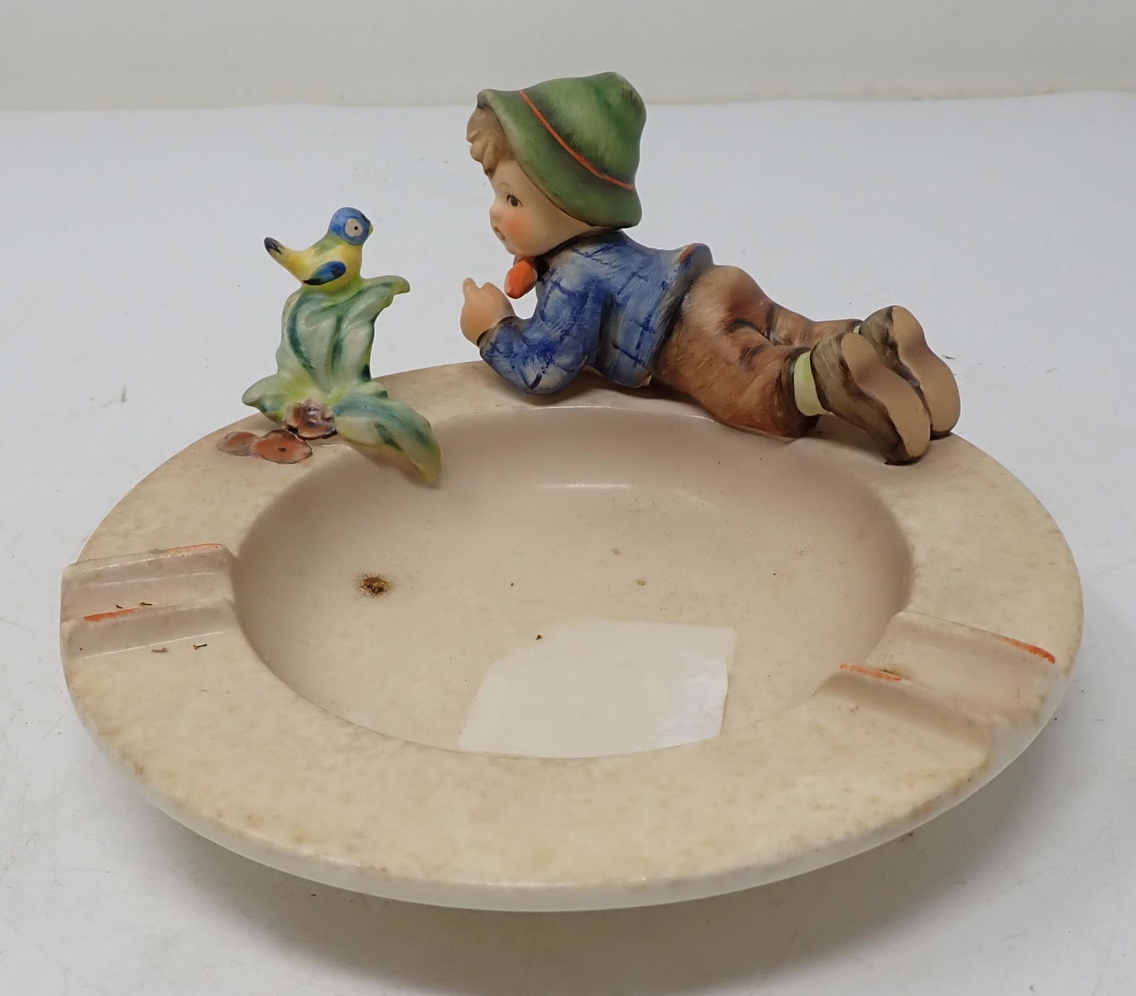 Goebel Ashtray: Approx 6 1/8" in diameter and 3 1/4" tall