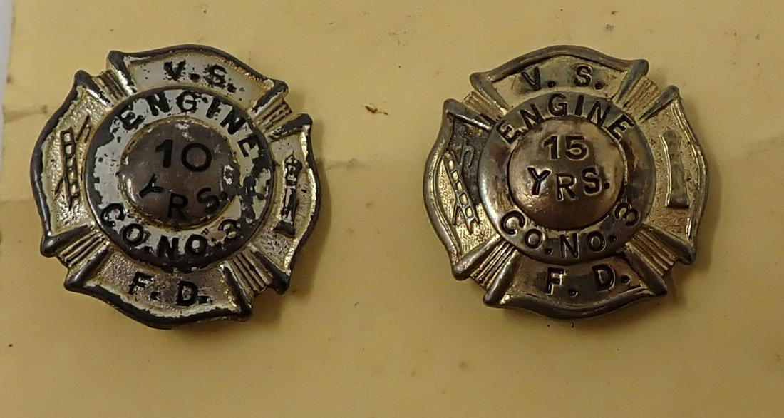 2 V.S Fire Dept Pins (1 of 1)