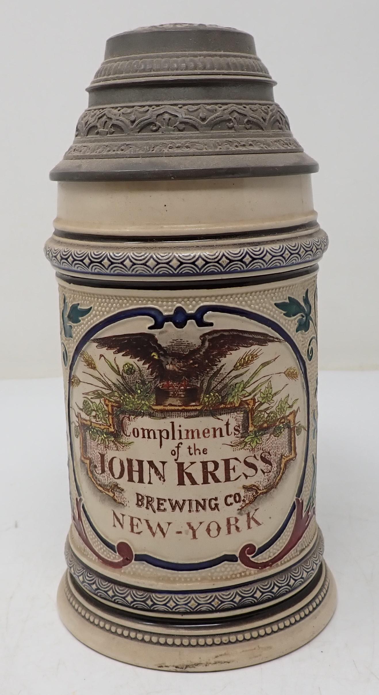 Fischer Anhauser Dresden Lidded Stein (1 of 4)