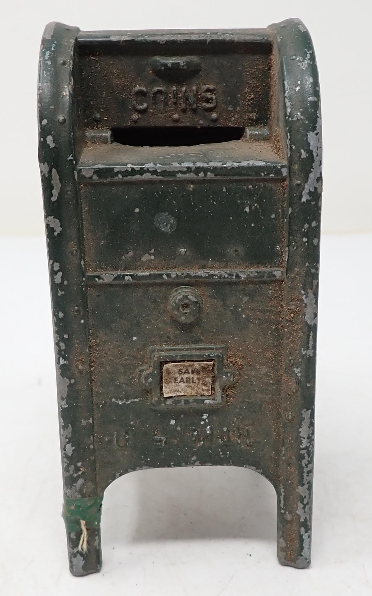US Mail Cast Aluminum Mailbox Bank (1 of 3)