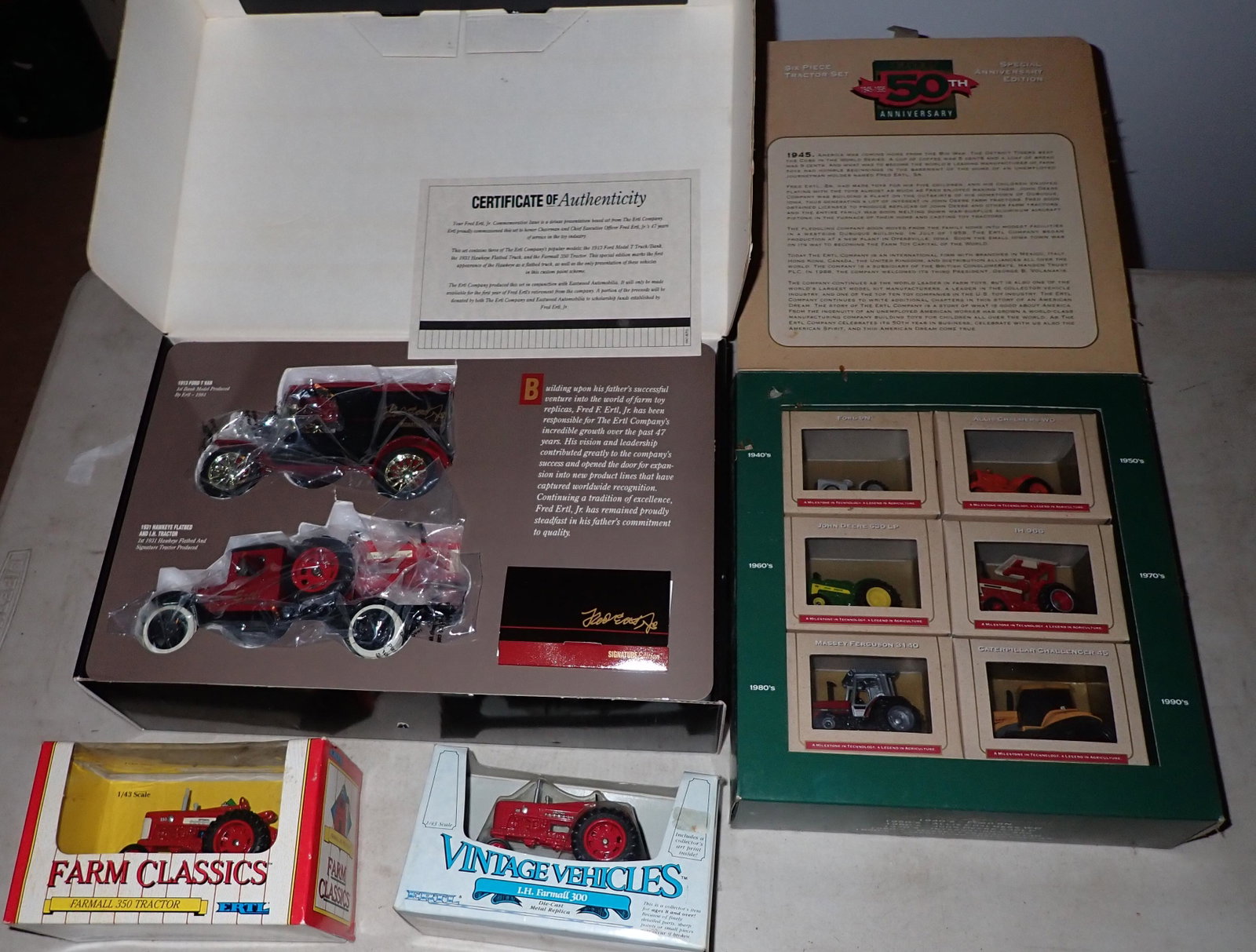 Fred Ertl Signature Edition & Misc Tractors: Getting all pictured