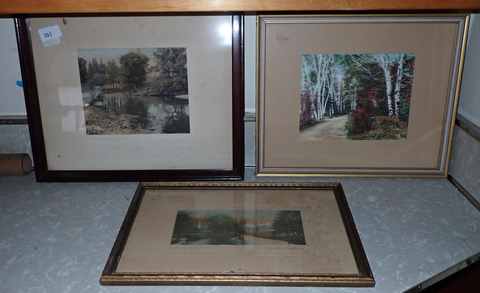 3 Signed Wallace Nuttings (1 of 8)