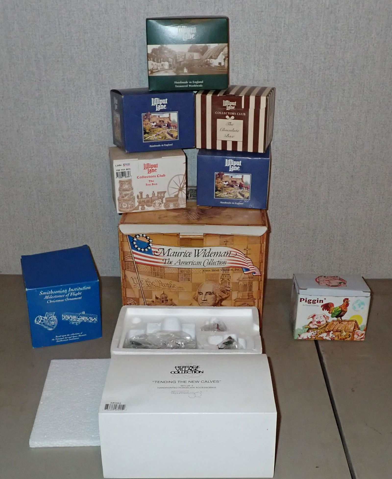 Lilliput Lane Cottages Dept 56 Table Contents (1 of 6)