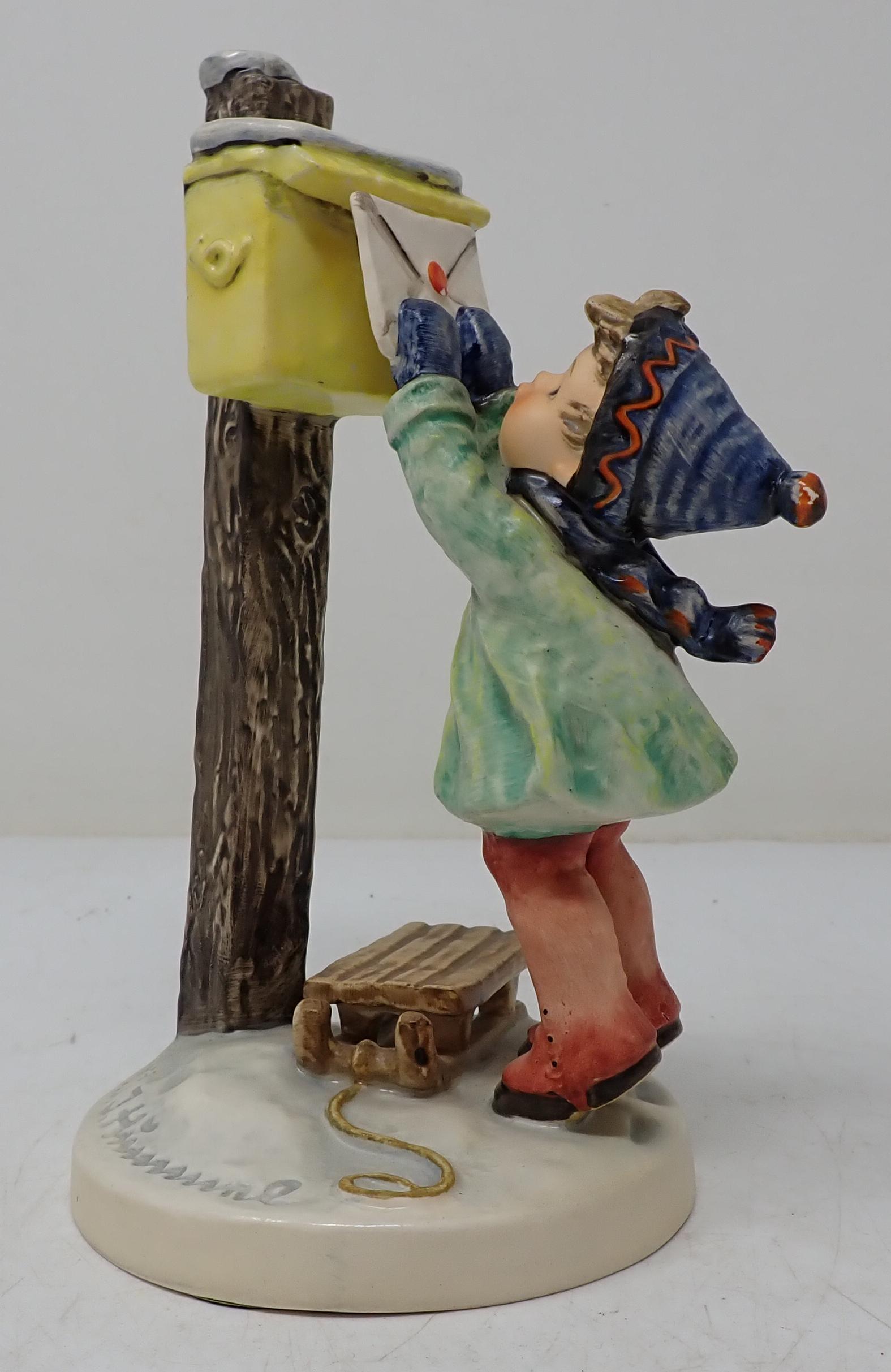 1957 Hummel Goebel Letter To Santa No 340 (1 of 2)