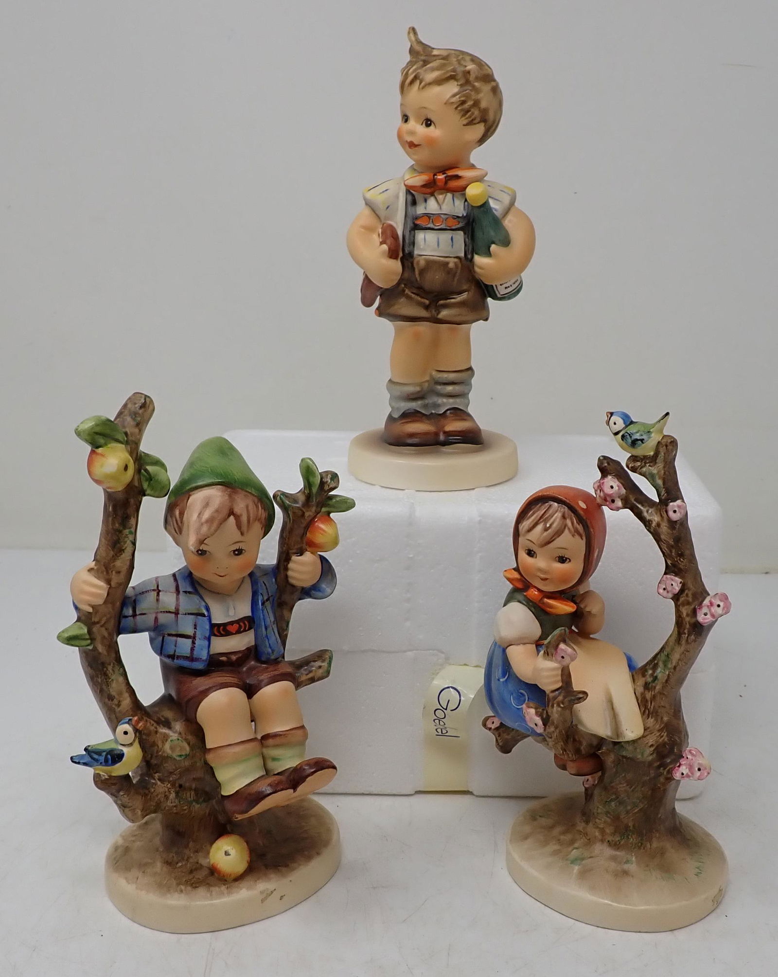 3 Hummel Goebels: Tallest are approx 6" tall