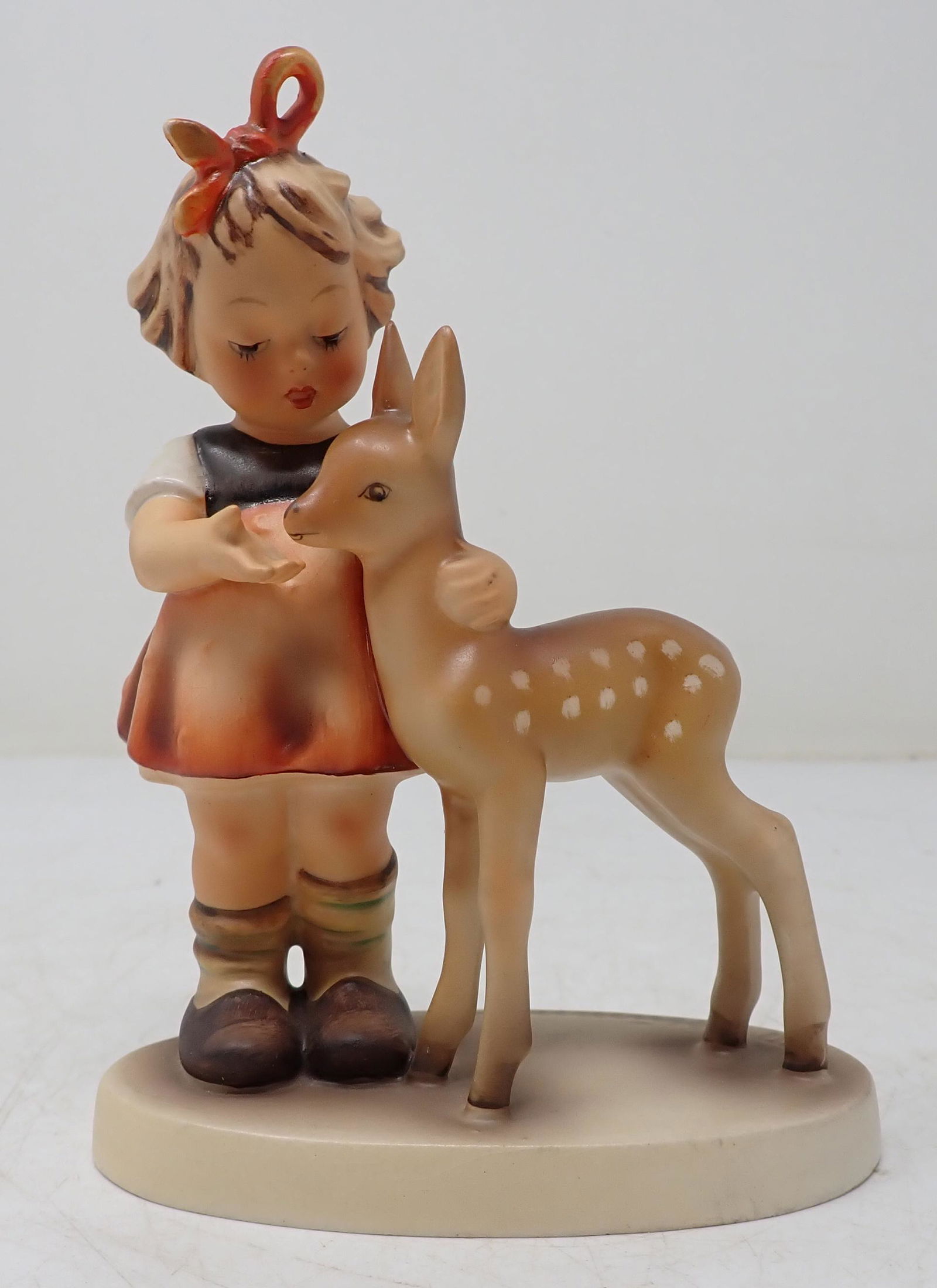 1947 Hummel Girl w/ Deer Friends (1 of 2)